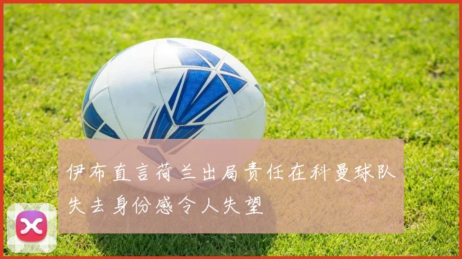 伊布直言荷兰出局责任在科曼球队失去身份感令人失望